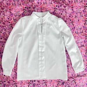 White Long Sleeve Blouse